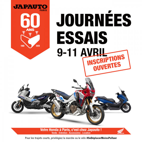 Journées Essais 9, 10 et 11 avril