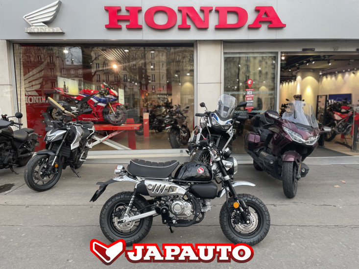 Honda Z125 MONKEY - 3 990€ - 499KM - MEC 02/2026- ARGENT/NOIR - PARIS