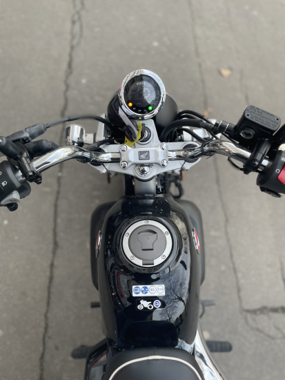 Honda Z125 MONKEY - 3 990€ - 499KM - MEC 02/2026- ARGENT/NOIR - PARIS