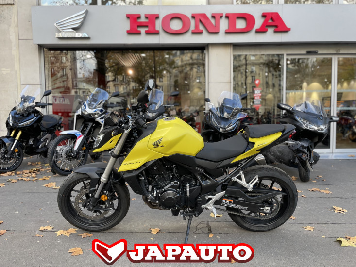 HONDA CB 750 HORNET - 5790€ - 4666KM - 02/2025 - QUICKSHIFTER -JAUNE - REFGQ559FR - PARIS