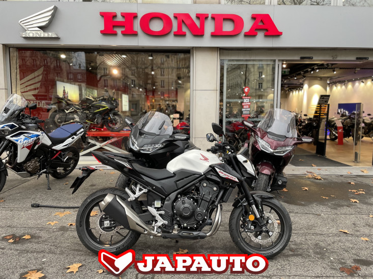 HONDA CB 500 HORNET - 5990€ - 499KM - 01/2026 - ETAT NEUF - REF009725 - PARIS