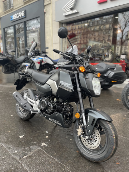 HONDA MSX 125 GROM - 3690€ - 499KM - 01/2026 - NOIR - REF302604 - PARIS