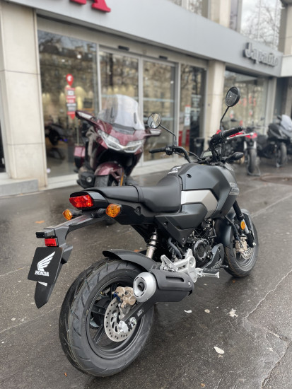 HONDA MSX 125 GROM - 3690€ - 499KM - 01/2026 - NOIR - REF302604 - PARIS