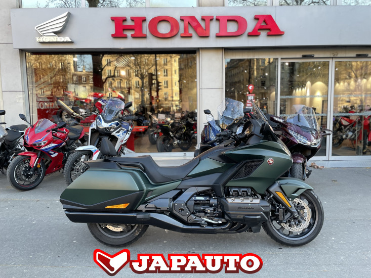 Honda GL 1800 GOLDWING BAGGER DCT - 23990€ - 4884KM - MEC 2024- VERT - REFGX011JW - PARIS
