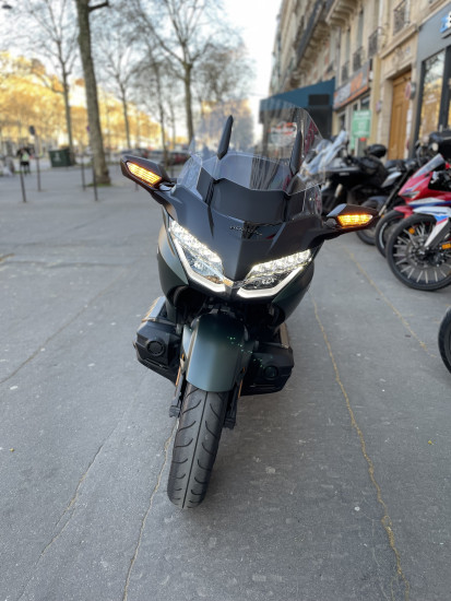 Honda GL 1800 GOLDWING BAGGER DCT - 23990€ - 4884KM - MEC 2024- VERT - REFGX011JW - PARIS