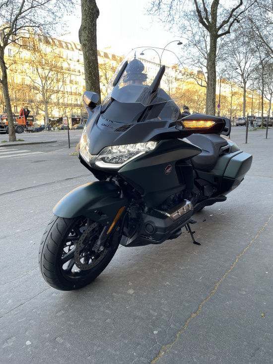 Honda GL 1800 GOLDWING BAGGER DCT - 23990€ - 4884KM - MEC 2024- VERT - REFGX011JW - PARIS